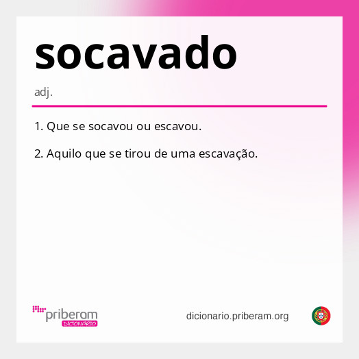 Significado de socavado