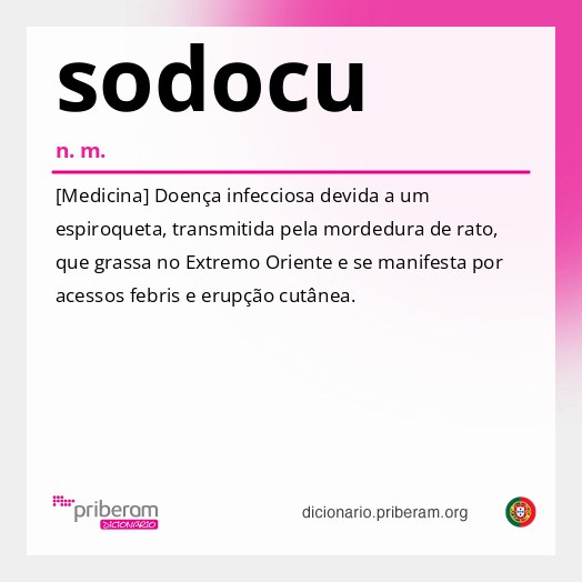 Significado de sodocu