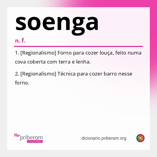 Significado de soenga
