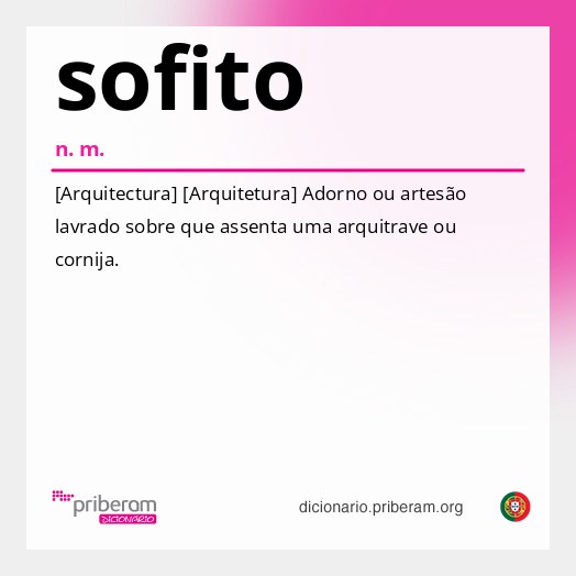 Significado de sofito