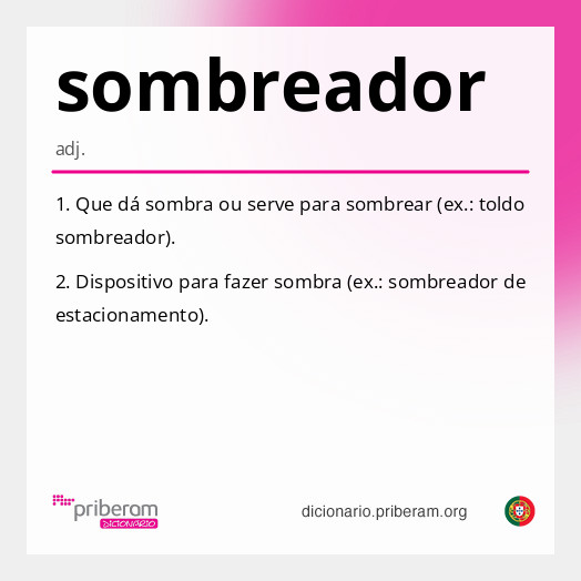 Significado de sombreador