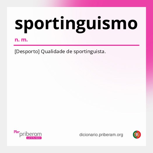 Significado de sportinguismo