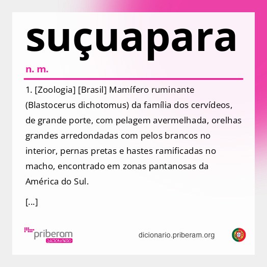 Significado de suçuapara