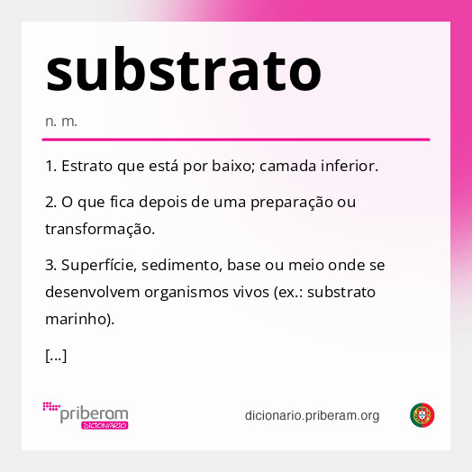 Significado de substrato