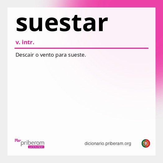 Significado de suestar