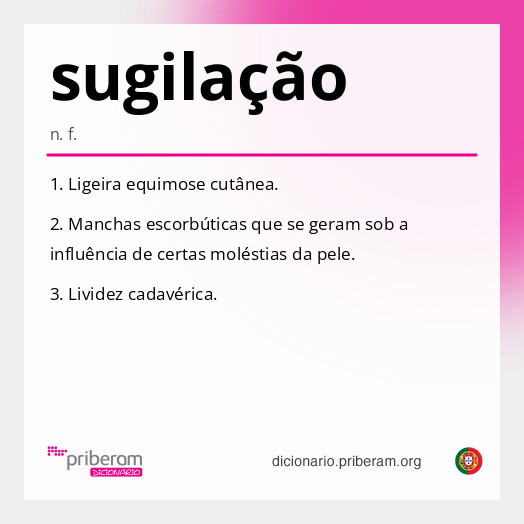 Significado de sugilação