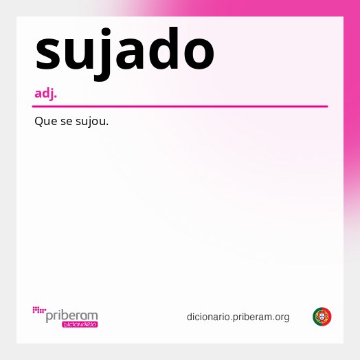 Significado de sujado