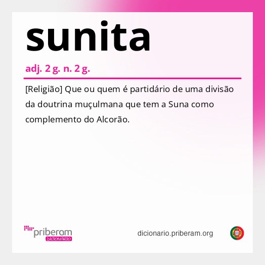 Significado de sunita