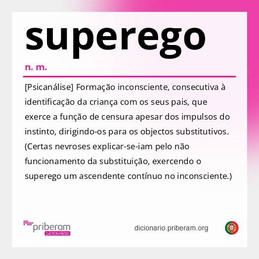 Significado de superego