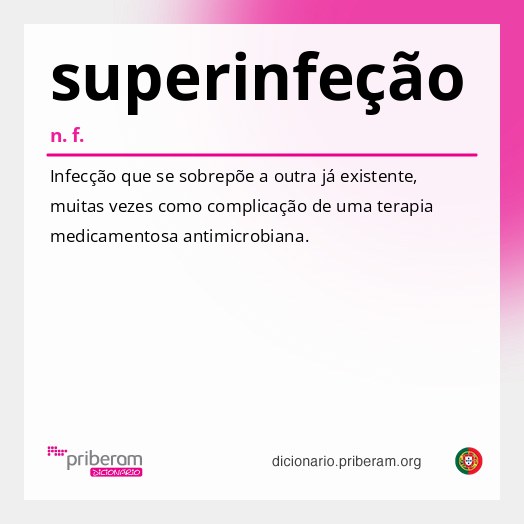 Significado de superinfeção