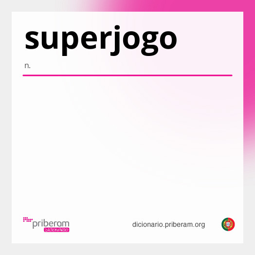 Significado de superjogo