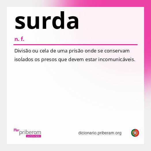 Significado de surda