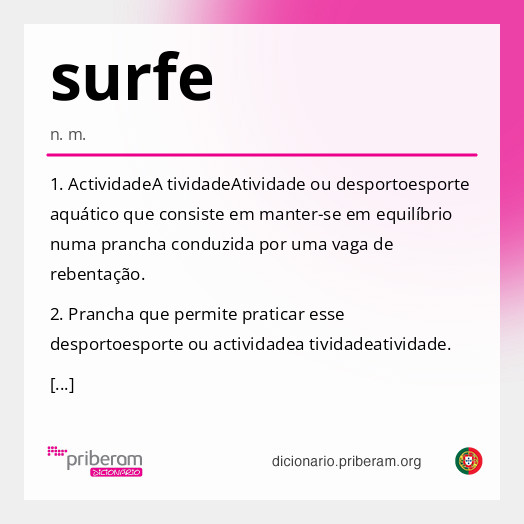 Significado de surfe