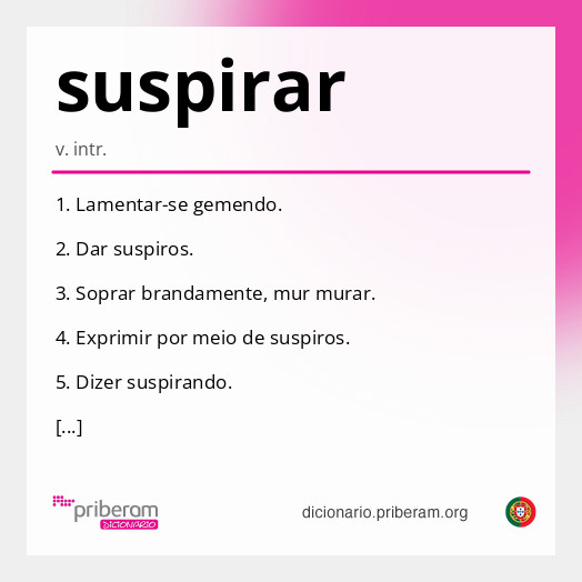 Significado de suspirar