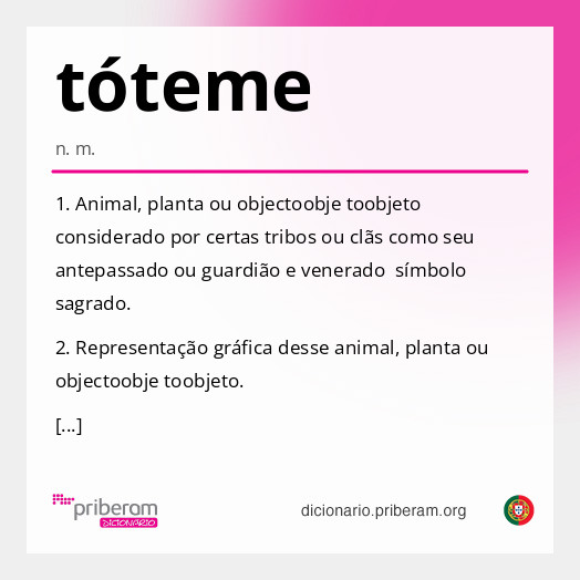 Significado de tóteme