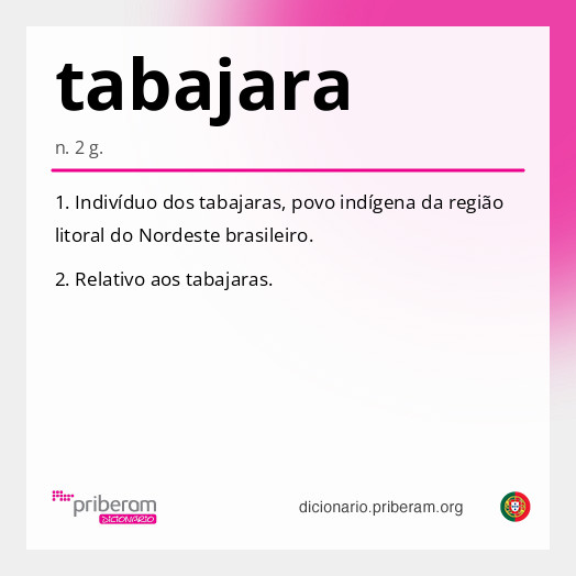 Significado de tabajara