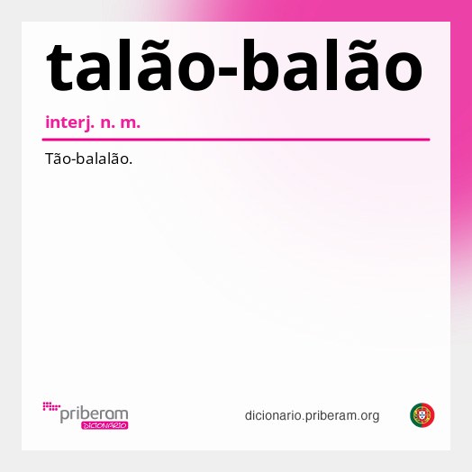 Significado de talão-balão