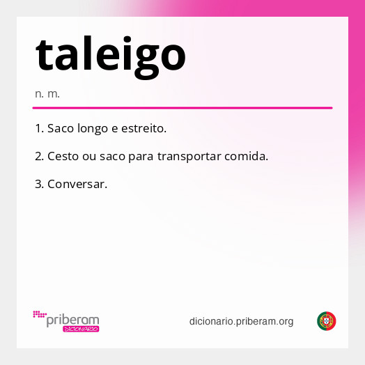 Significado de taleigo