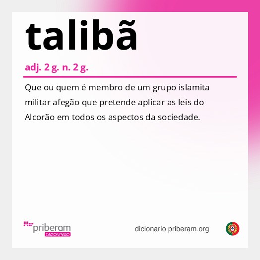 Significado de talibã