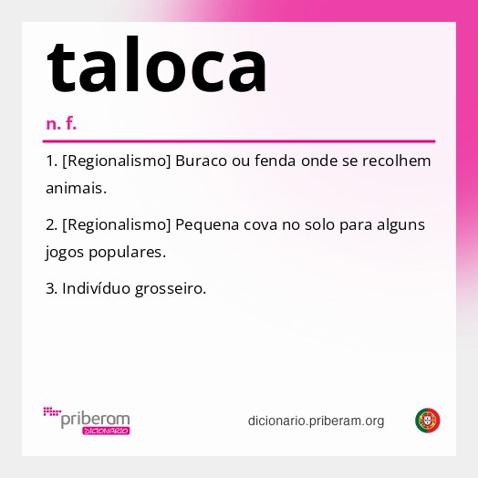 Significado de taloca