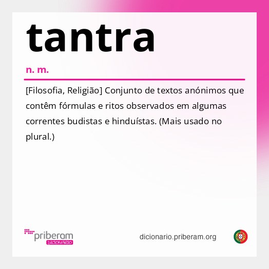Significado de tantra
