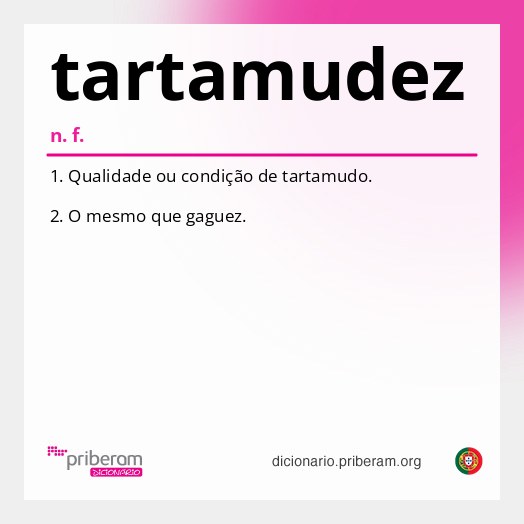 Significado de tartamudez