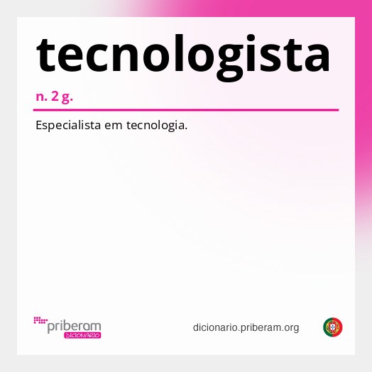 Significado de tecnologista