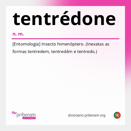 Significado de tentrédone