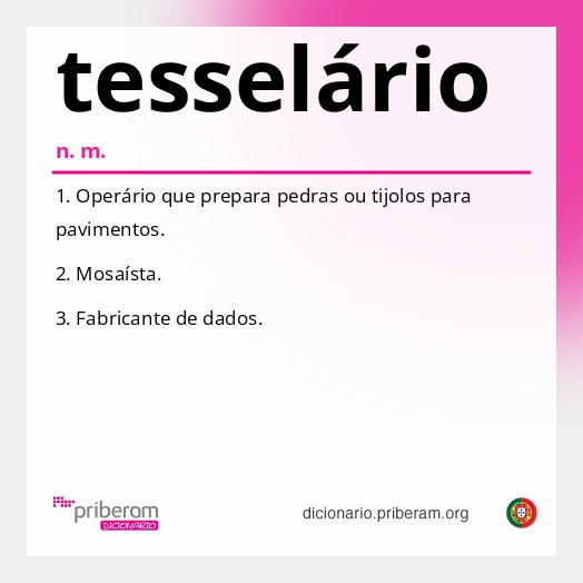 Significado de tesselário
