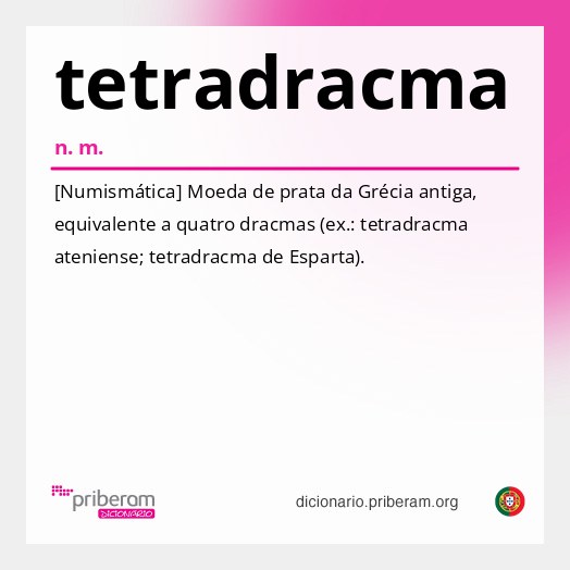 Significado de tetradracma