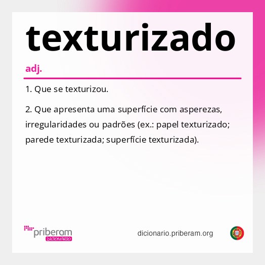 Significado de texturizado