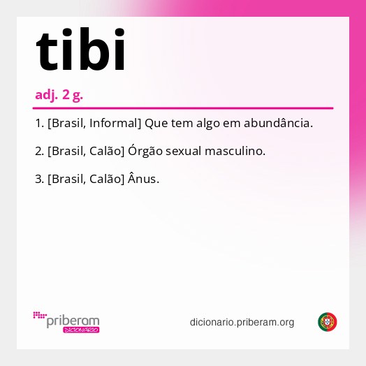 Significado de tibi