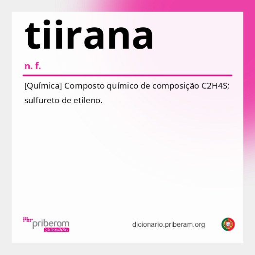 Significado de tiirana