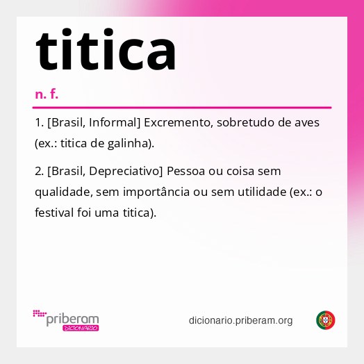 Significado de titica