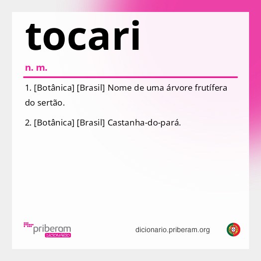 Significado de tocari