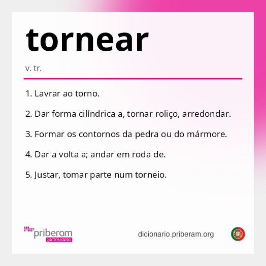 Significado de tornear