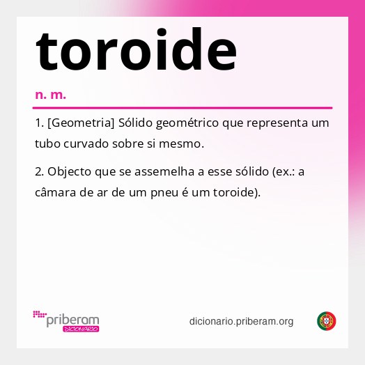 Significado de toroide