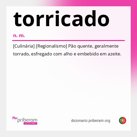 Significado de torricado