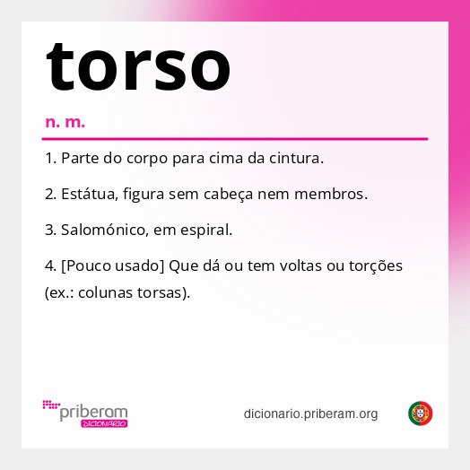Significado de torso
