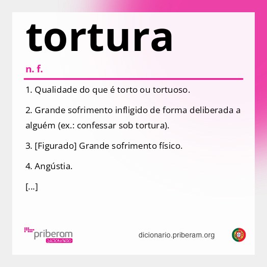 Significado de tortura