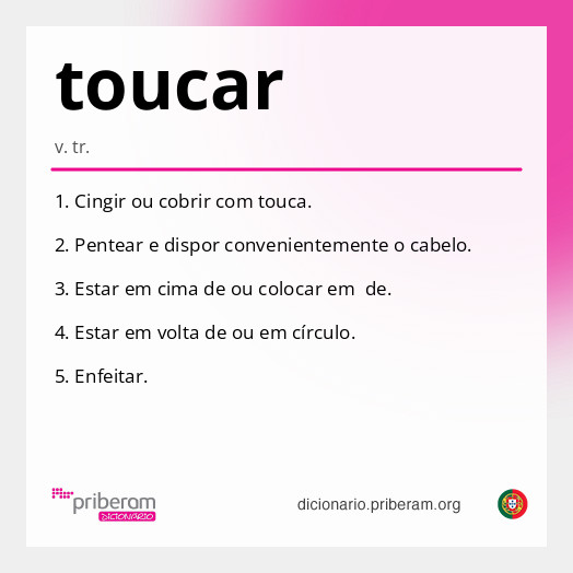 Significado de toucar