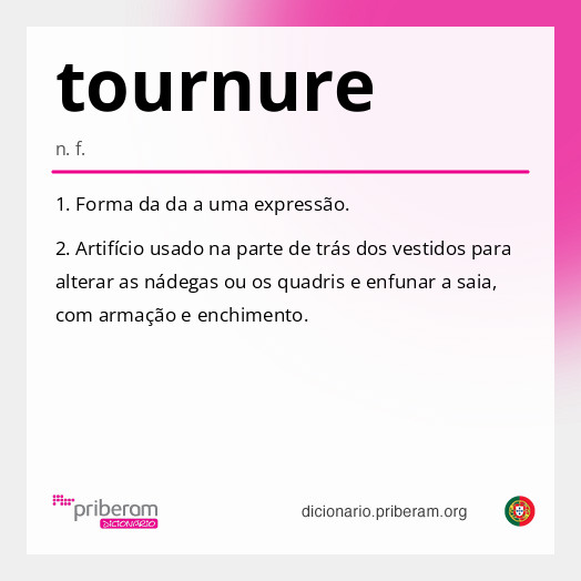 Significado de tournure