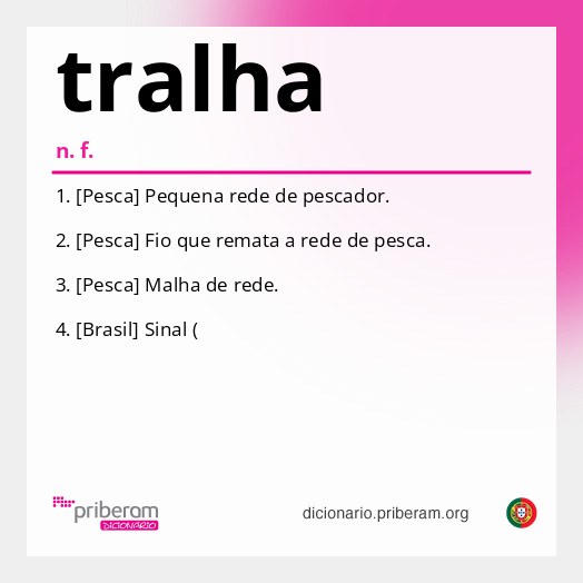 Significado de tralha