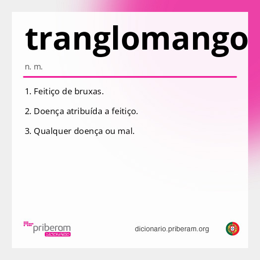 Significado de tranglomango