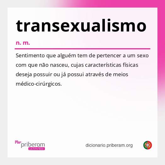 Significado de transexualismo