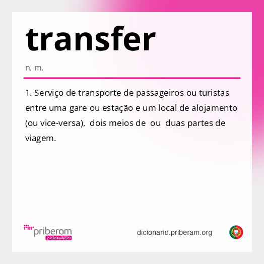 Significado de transfer