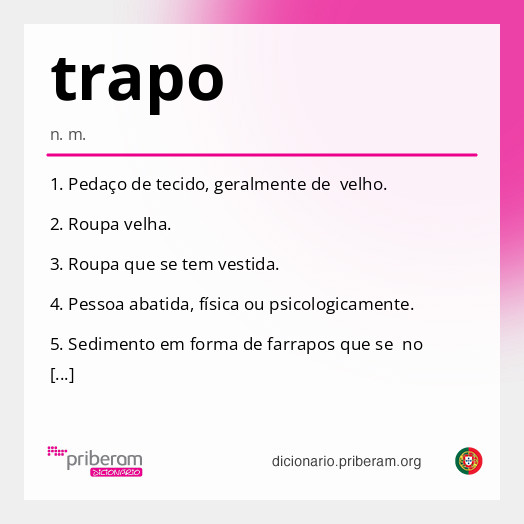 Significado de trapo