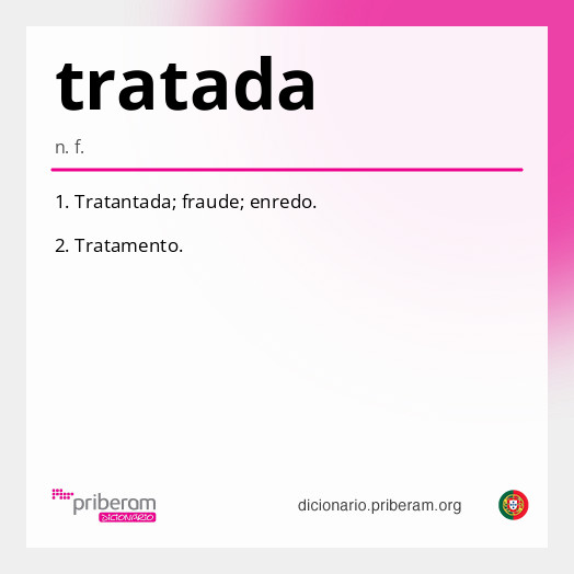 Significado de tratada