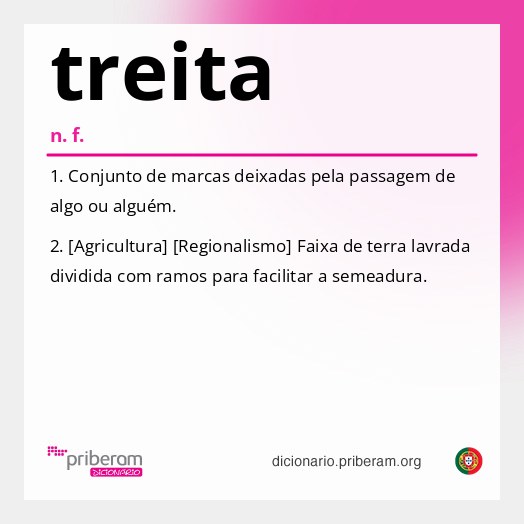 Significado de treita