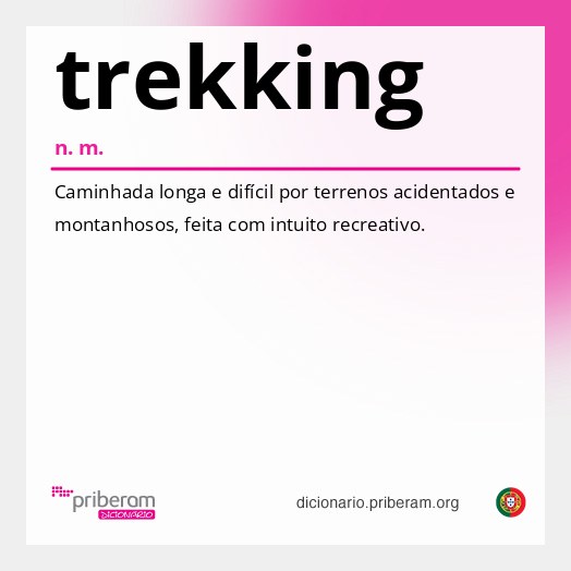 Significado de trekking